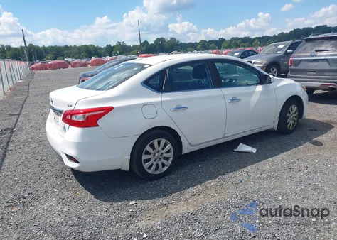 2016 Nissan Sentra Sv from USA, damaged, VIN 3N1AB7AP2GL662830